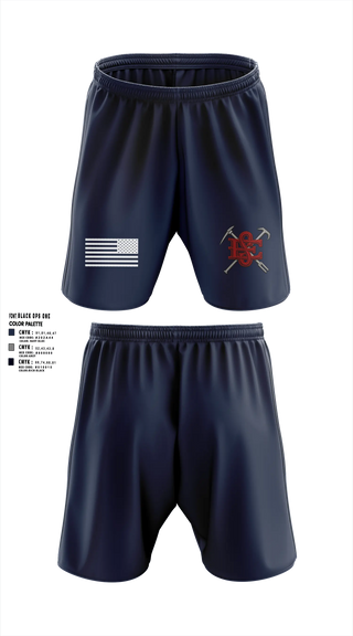 Athletic Shorts With Pockets, East Side Fire Department (Belleville), Fire Department, Teamtime, Team time, sublimation, custom sports apparel, team uniforms, spirit wear, spiritwear, sports uniforms, custom shirts, team store, custom team store, fundraiser sports, apparel fundraiser