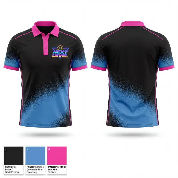 Short Sleeve Performance Polo, NEXT LEVEL, Softball, Teamtime, Team time, sublimation, custom sports apparel, team uniforms, spirit wear, spiritwear, sports uniforms, custom shirts, team store, custom team store, fundraiser sports, apparel fundraiser