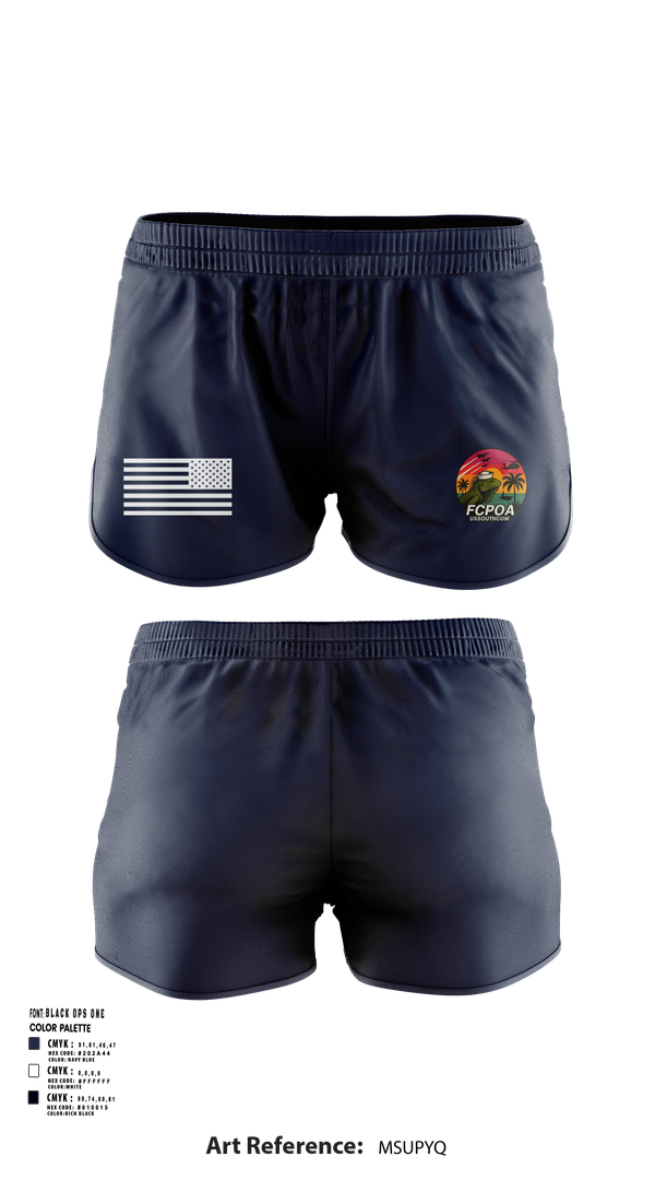 Ranger Panties, USSOUTHCOM FCPOA, , Teamtime, Team time, sublimation, custom sports apparel, team uniforms, spirit wear, spiritwear, sports uniforms, custom shirts, team store, custom team store, fundraiser sports, apparel fundraiser