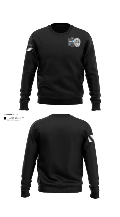 Clayton Police K9 Unit 37003259 Crew Neck Sweatshirt - 21