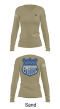 50th chem 734021 Women's Long Sleeve V-neck Shirt - 97