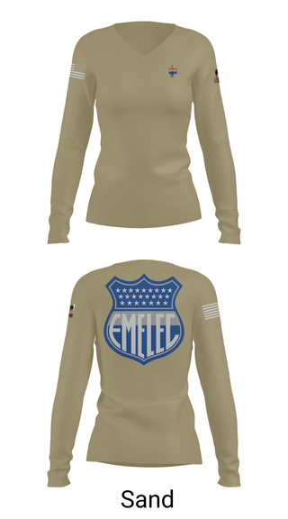 Womens Long Sleeve Vneck Shirt, 50th chem, , Teamtime, Team time, sublimation, custom sports apparel, team uniforms, spirit wear, spiritwear, sports uniforms, custom shirts, team store, custom team store, fundraiser sports, apparel fundraiser