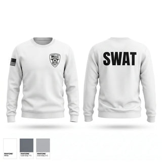 Crew Neck Sweatshirt, Lauderdale County Sheriff's Department SWAT, Police, Teamtime, Team time, sublimation, custom sports apparel, team uniforms, spirit wear, spiritwear, sports uniforms, custom shirts, team store, custom team store, fundraiser sports, apparel fundraiser