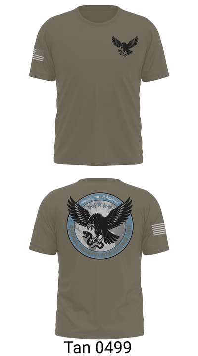 Critical Incident Intelligence Unit 55950160 Old School Cotton Feel Shirt - 67