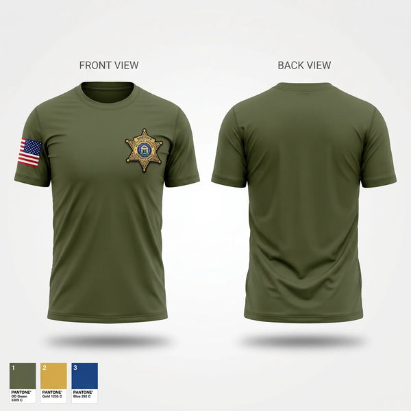 Short Sleeve Performance Shirt, Liberty County Sheriff’s Office, Police, Teamtime, Team time, sublimation, custom sports apparel, team uniforms, spirit wear, spiritwear, sports uniforms, custom shirts, team store, custom team store, fundraiser sports, apparel fundraiser