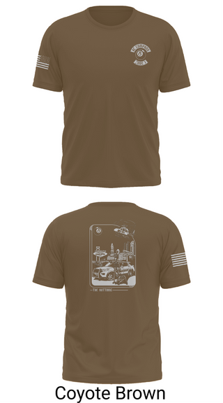 Old School Cotton Feel Shirt, Columbus Division of Police- 8C Company, , Teamtime, Team time, sublimation, custom sports apparel, team uniforms, spirit wear, spiritwear, sports uniforms, custom shirts, team store, custom team store, fundraiser sports, apparel fundraiser