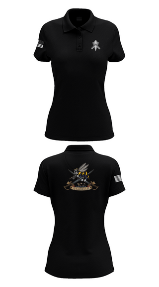 Womens Short Sleeve Performance Polo, Seabee, , Teamtime, Team time, sublimation, custom sports apparel, team uniforms, spirit wear, spiritwear, sports uniforms, custom shirts, team store, custom team store, fundraiser sports, apparel fundraiser
