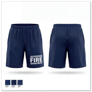 Athletic Shorts With Pockets, JEFFERSON FIRE DEPARTMENT, Fire Department, Teamtime, Team time, sublimation, custom sports apparel, team uniforms, spirit wear, spiritwear, sports uniforms, custom shirts, team store, custom team store, fundraiser sports, apparel fundraiser