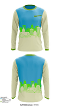 Mississippi rockets 58634551 Long Sleeve Performance Shirt 1