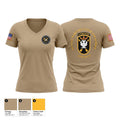 Class 03-26 ARSOF CCC Women's Short Sleeve V-neck Shirt - 1
