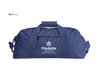 Duffle Bag, Madelia Health EMS, EMS/EMT, Teamtime, Team time, sublimation, custom sports apparel, team uniforms, spirit wear, spiritwear, sports uniforms, custom shirts, team store, custom team store, fundraiser sports, apparel fundraiser