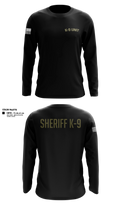 Williamson County K-9 Unit 61975120 Long Sleeve Performance Shirt - 14