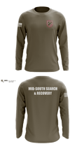 Mid-South Search and Recovery 21161651 Long Sleeve Performance Shirt - 1