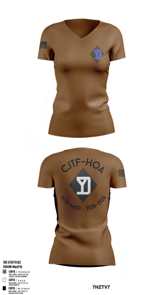 Womens Short Sleeve Vneck Shirt, 26th MEB, , Teamtime, Team time, sublimation, custom sports apparel, team uniforms, spirit wear, spiritwear, sports uniforms, custom shirts, team store, custom team store, fundraiser sports, apparel fundraiser