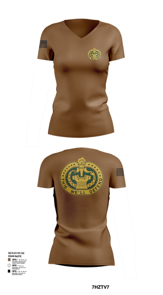 Womens Short Sleeve Vneck Shirt, E Co 3-330th, , Teamtime, Team time, sublimation, custom sports apparel, team uniforms, spirit wear, spiritwear, sports uniforms, custom shirts, team store, custom team store, fundraiser sports, apparel fundraiser