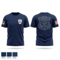 Boston Police Old School Cotton Feel Shirt - 1