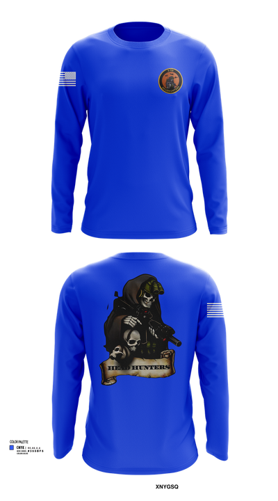 HHC 2-135th AVN REG 2256326 Long Sleeve Performance Shirt 103