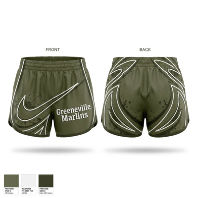 Greeneville Marlins Women's Shorts - 1