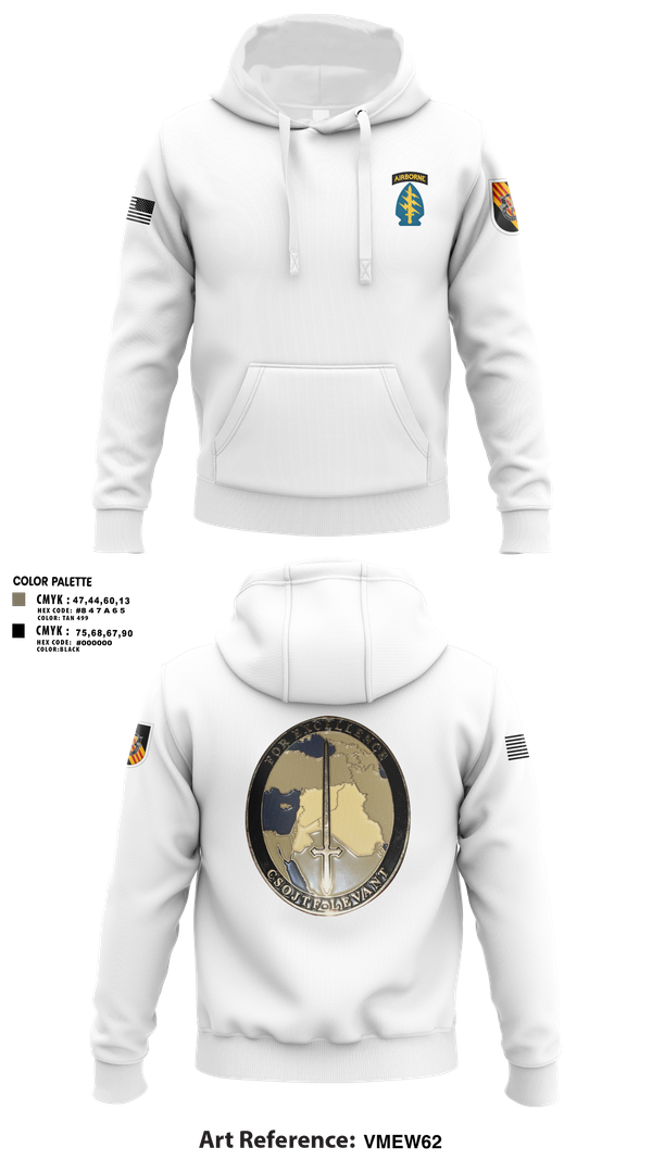 Hoodie, 5th Special Forces Group, , Teamtime, Team time, sublimation, custom sports apparel, team uniforms, spirit wear, spiritwear, sports uniforms, custom shirts, team store, custom team store, fundraiser sports, apparel fundraiser