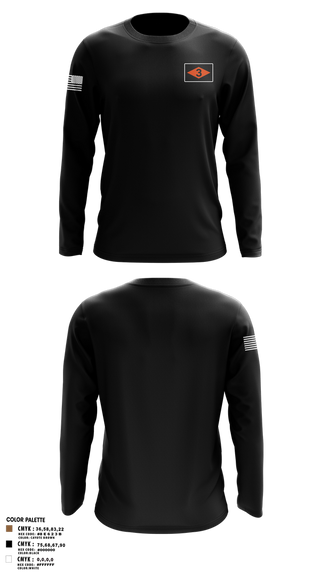 Long Sleeve Performance Shirt, 3rd battalion 75th ranger regiment, Army, Teamtime, Team time, sublimation, custom sports apparel, team uniforms, spirit wear, spiritwear, sports uniforms, custom shirts, team store, custom team store, fundraiser sports, apparel fundraiser
