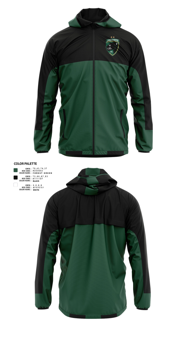 Windbreaker, JAGUARS FC, Men's Soccer, Teamtime, Team time, sublimation, custom sports apparel, team uniforms, spirit wear, spiritwear, sports uniforms, custom shirts, team store, custom team store, fundraiser sports, apparel fundraiser