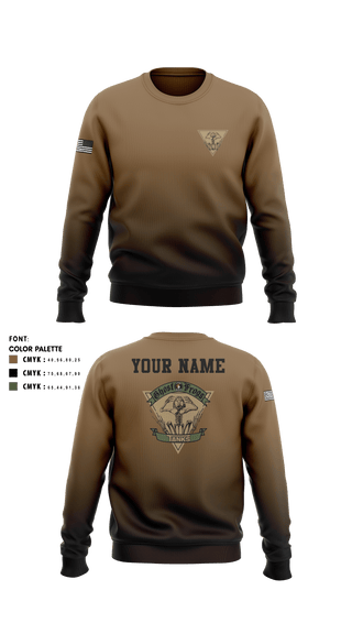 Crew Neck Sweatshirt, Ghost Frogs, Golf, Teamtime, Team time, sublimation, custom sports apparel, team uniforms, spirit wear, spiritwear, sports uniforms, custom shirts, team store, custom team store, fundraiser sports, apparel fundraiser