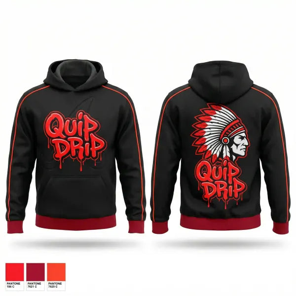 Hoodie, Aliquippa Quips, , Teamtime, Team time, sublimation, custom sports apparel, team uniforms, spirit wear, spiritwear, sports uniforms, custom shirts, team store, custom team store, fundraiser sports, apparel fundraiser