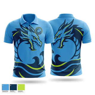 Short Sleeve Performance Polo, Leviathan Wrestling Academy, Wrestling, Teamtime, Team time, sublimation, custom sports apparel, team uniforms, spirit wear, spiritwear, sports uniforms, custom shirts, team store, custom team store, fundraiser sports, apparel fundraiser