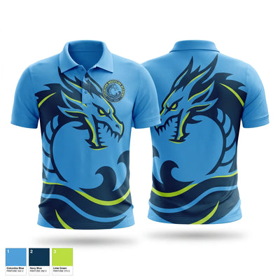 Leviathan Wrestling Academy Short Sleeve Performance Polo - 1