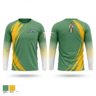 Long Sleeve Performance Shirt, Floyd Central, Women's Volleyball, Teamtime, Team time, sublimation, custom sports apparel, team uniforms, spirit wear, spiritwear, sports uniforms, custom shirts, team store, custom team store, fundraiser sports, apparel fundraiser
