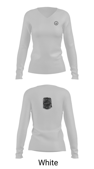Womens Long Sleeve Vneck Shirt, Huntsville Police Department Bomb Squad, Police, Teamtime, Team time, sublimation, custom sports apparel, team uniforms, spirit wear, spiritwear, sports uniforms, custom shirts, team store, custom team store, fundraiser sports, apparel fundraiser