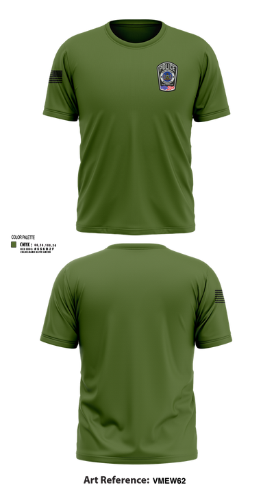 Pennridge Regional Police 51879565 Short Sleeve Performance Shirt - 102