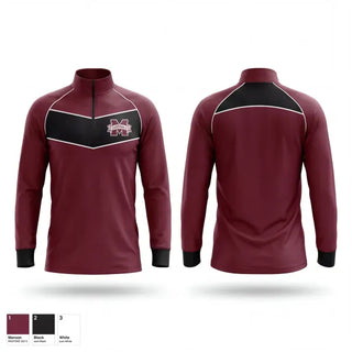 Quarter Zip Jacket, Maud Cardinals, Baseball, Teamtime, Team time, sublimation, custom sports apparel, team uniforms, spirit wear, spiritwear, sports uniforms, custom shirts, team store, custom team store, fundraiser sports, apparel fundraiser