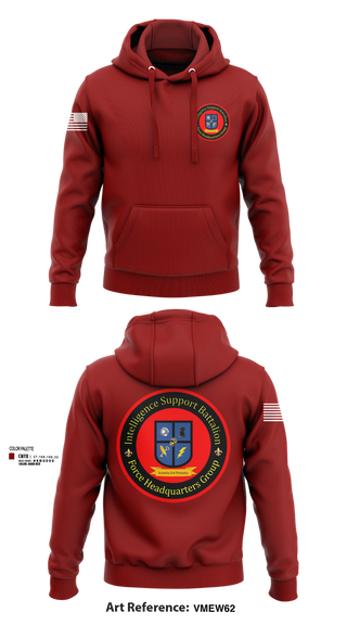 Hoodie, Intelligence Support Battalion, , Teamtime, Team time, sublimation, custom sports apparel, team uniforms, spirit wear, spiritwear, sports uniforms, custom shirts, team store, custom team store, fundraiser sports, apparel fundraiser