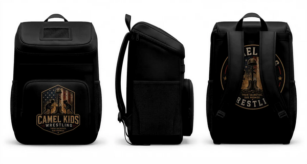 Gear Bag, Camel kids 2026, Wrestling, Teamtime, Team time, sublimation, custom sports apparel, team uniforms, spirit wear, spiritwear, sports uniforms, custom shirts, team store, custom team store, fundraiser sports, apparel fundraiser