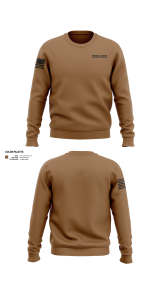 Crew Neck Sweatshirt, Special Boat Training Command, Navy, Teamtime, Team time, sublimation, custom sports apparel, team uniforms, spirit wear, spiritwear, sports uniforms, custom shirts, team store, custom team store, fundraiser sports, apparel fundraiser