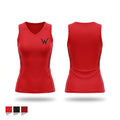 Westside Track & Field 41220395 Women's Short Sleeve V-neck Shirt - 1