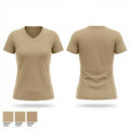 ftwest 97970043 Women's Short Sleeve V-neck Shirt - 1