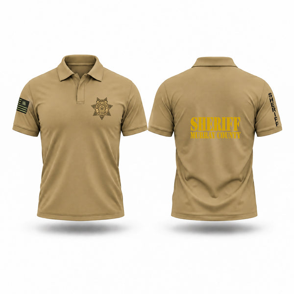 Short Sleeve Performance Polo, Murray County Sheriff’s Office, Police, Teamtime, Team time, sublimation, custom sports apparel, team uniforms, spirit wear, spiritwear, sports uniforms, custom shirts, team store, custom team store, fundraiser sports, apparel fundraiser