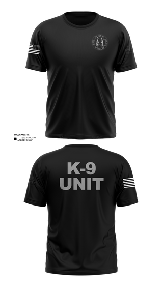 Soft Poly Tee Cotton Like Feel, EPD K-9, Police, Teamtime, Team time, sublimation, custom sports apparel, team uniforms, spirit wear, spiritwear, sports uniforms, custom shirts, team store, custom team store, fundraiser sports, apparel fundraiser