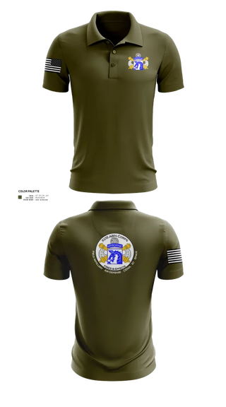 Short Sleeve Performance Polo, XVIII Airborne Corps G34 FIRES, Army, Teamtime, Team time, sublimation, custom sports apparel, team uniforms, spirit wear, spiritwear, sports uniforms, custom shirts, team store, custom team store, fundraiser sports, apparel fundraiser