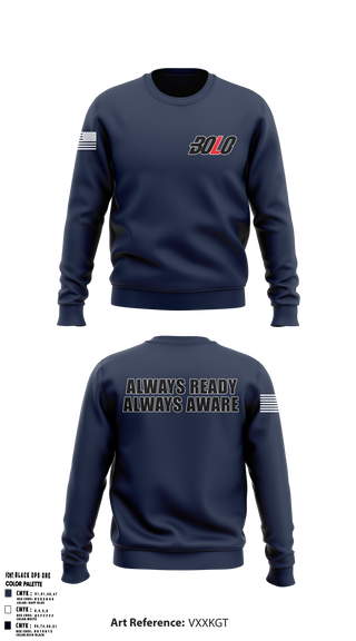 Crew Neck Sweatshirt, BadgeBanter, Police, Teamtime, Team time, sublimation, custom sports apparel, team uniforms, spirit wear, spiritwear, sports uniforms, custom shirts, team store, custom team store, fundraiser sports, apparel fundraiser