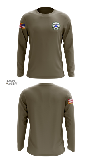 Long Sleeve Performance Shirt, 38th RSG, Army, Teamtime, Team time, sublimation, custom sports apparel, team uniforms, spirit wear, spiritwear, sports uniforms, custom shirts, team store, custom team store, fundraiser sports, apparel fundraiser