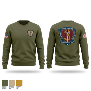 Crew Neck Sweatshirt, 3D LCT, Marines, Teamtime, Team time, sublimation, custom sports apparel, team uniforms, spirit wear, spiritwear, sports uniforms, custom shirts, team store, custom team store, fundraiser sports, apparel fundraiser