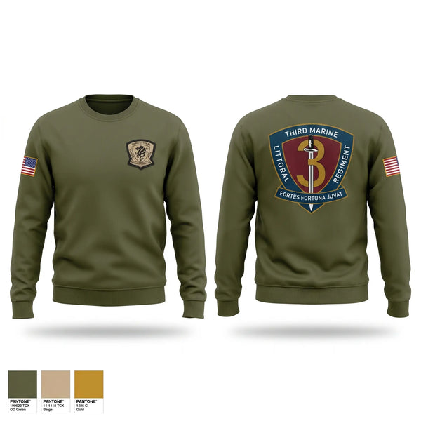 Crew Neck Sweatshirt, 3D LCT, Marines, Teamtime, Team time, sublimation, custom sports apparel, team uniforms, spirit wear, spiritwear, sports uniforms, custom shirts, team store, custom team store, fundraiser sports, apparel fundraiser