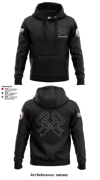 Uss San Antonio Hoodie - 3