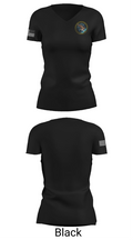 Naval Computer and Telecoms Station 86798210 Women's Short Sleeve V-neck Shirt - 27