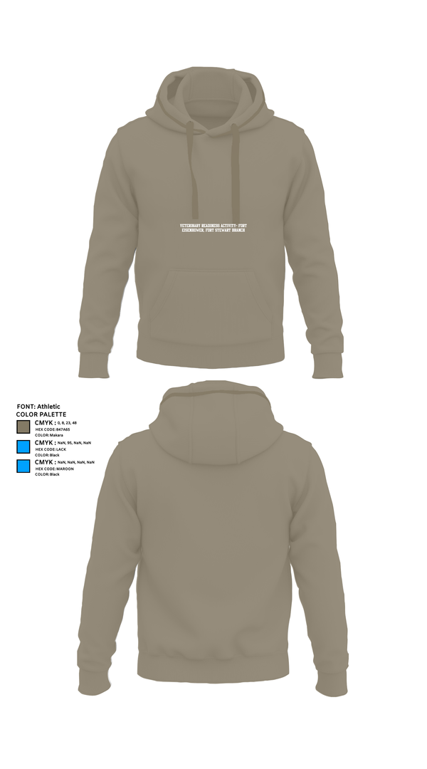 Hoodie, Veterinary Readiness Activity- Fort Eisenhower, Fort Stewart Branch, , Teamtime, Team time, sublimation, custom sports apparel, team uniforms, spirit wear, spiritwear, sports uniforms, custom shirts, team store, custom team store, fundraiser sports, apparel fundraiser