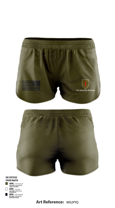 1st Infantry Division 23102862 Ranger Panties - 21