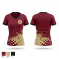 Doss High School Track & Field 65779379 Women's Short Sleeve V-neck Shirt - 1
